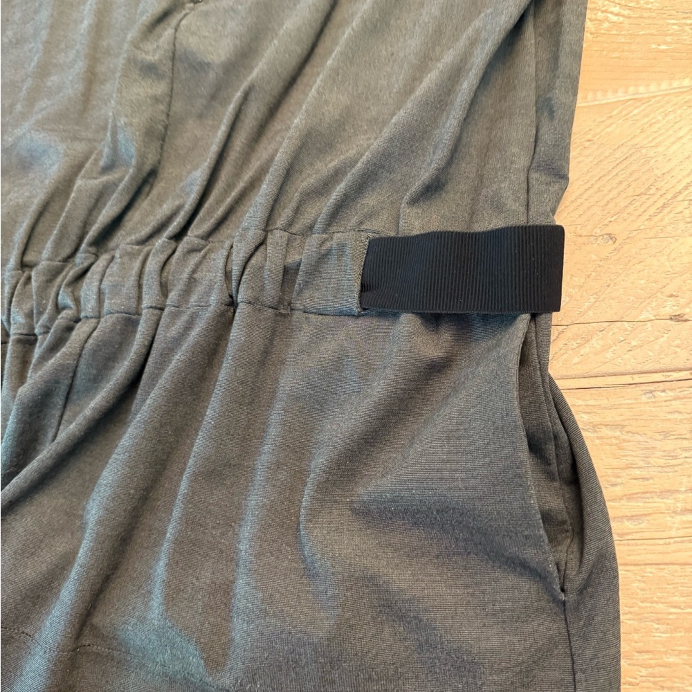 Epoque Evolution Green/ Grey Half Zip Pullover Si… - image 3